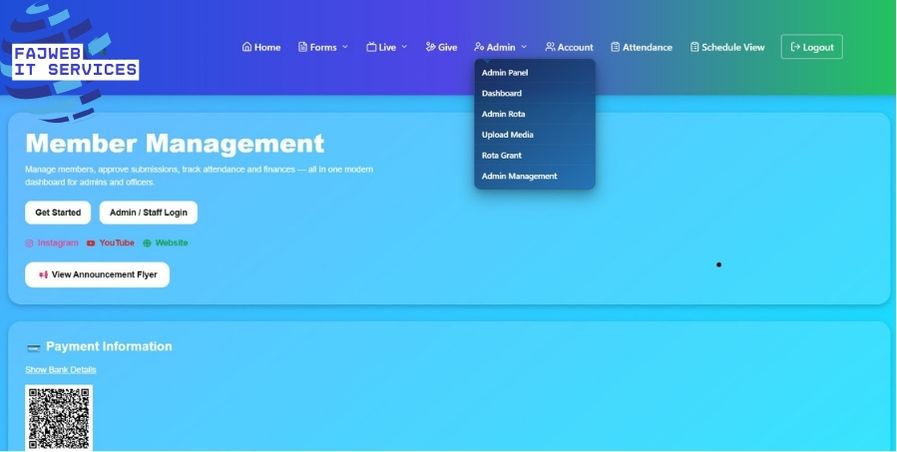 Homepage walkthrough preview